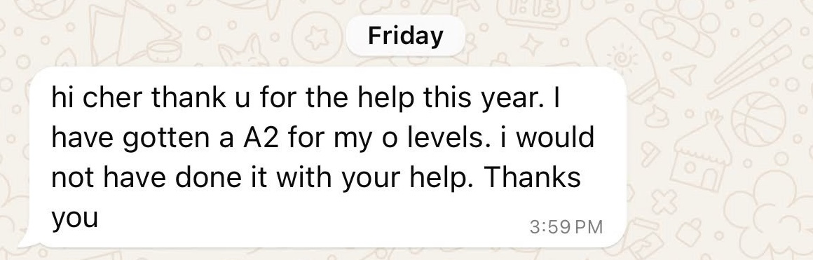 Student testimonial 2